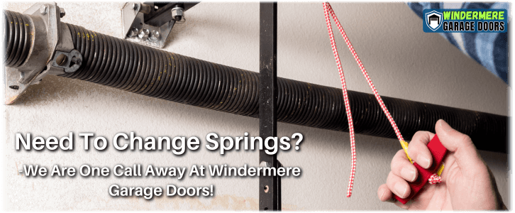 Broken Garage Door Spring Windermere
